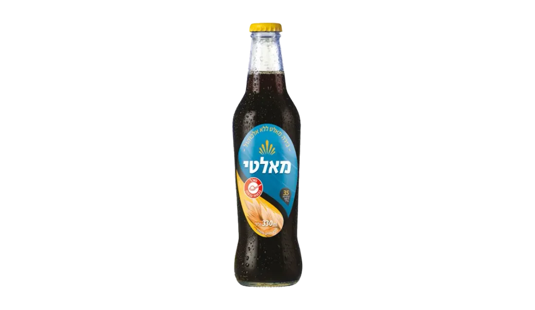 מאלטי/נשר 0% משקה מאלט