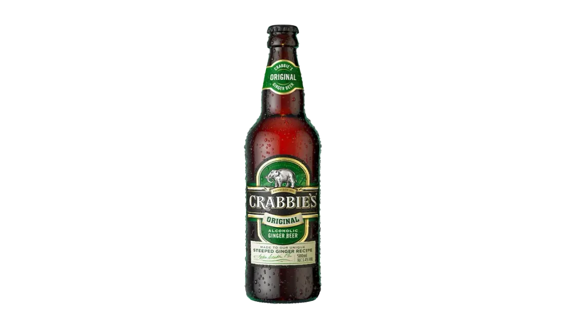 Crabbie’s Ginger/Raspberry beer 4% (ללא גלוטן)