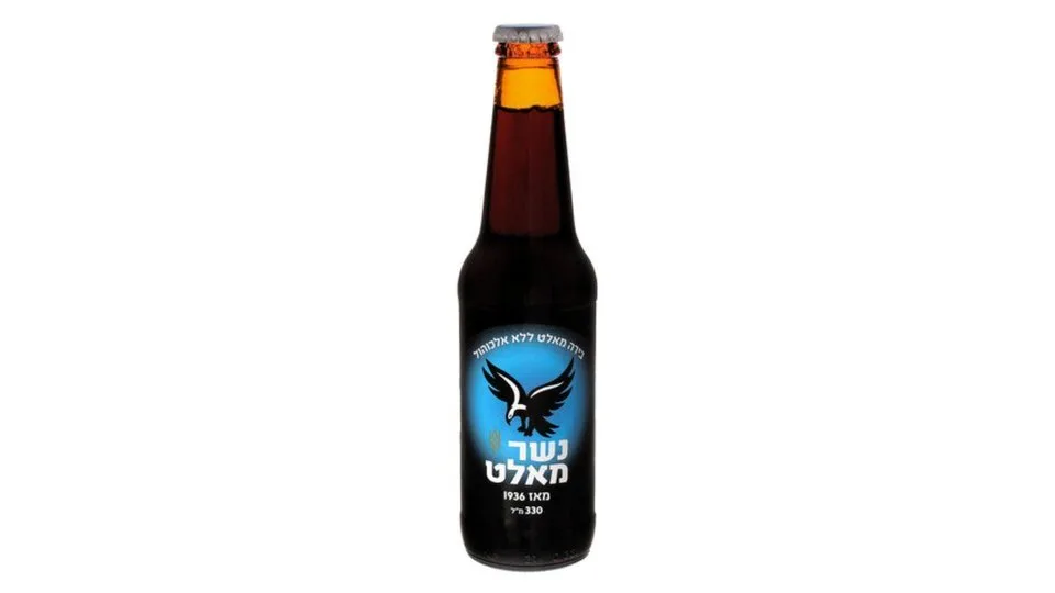 בירה שחורה נשר מאלט 330 מל